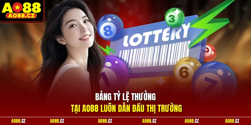 Bảng tỷ lệ thưởng tại AO88 luôn dẫn đầu thị trường